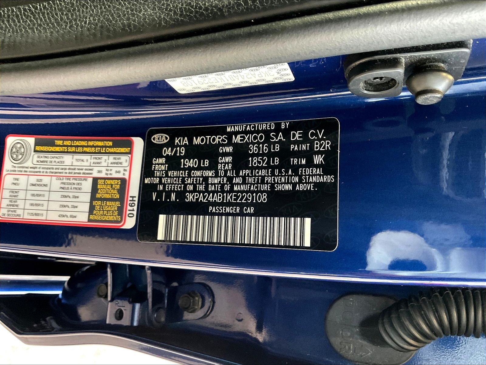 Used 2019 Kia Rio S w/ Technology Package FWD image 18