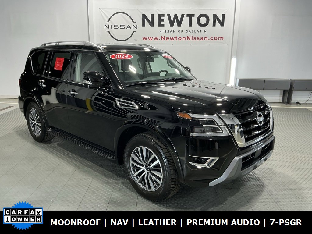 Used 2024 Nissan Armada SL w/ Captain's Chairs Package image 1