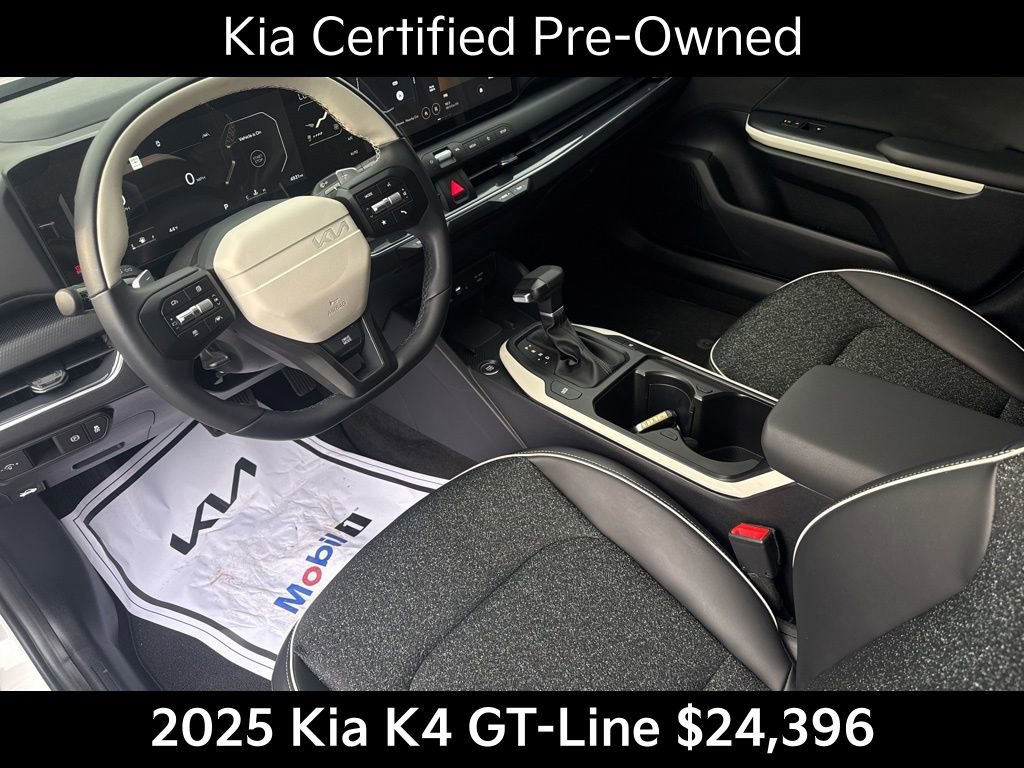 Certified 2025 Kia K4 GT-Line w/ GT-Line Sunroof Package image 11