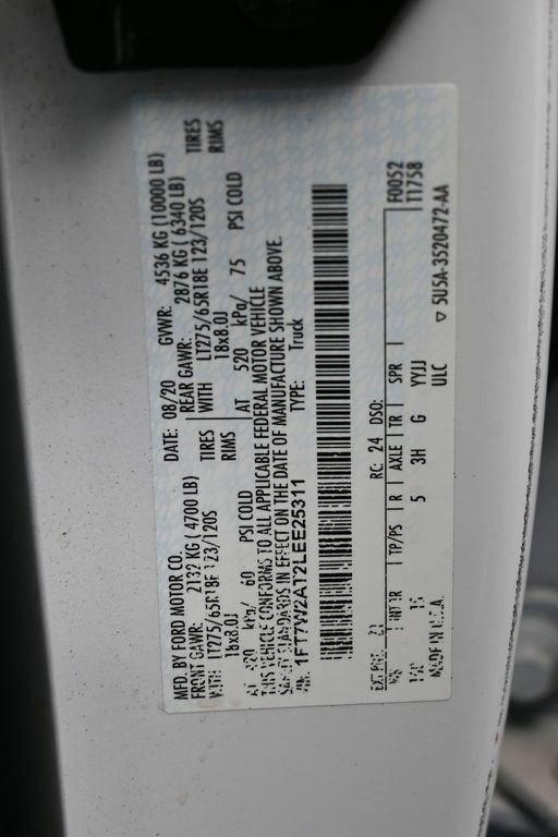 Used 2020 Ford F250 XL w/ STX Appearance Package image 23