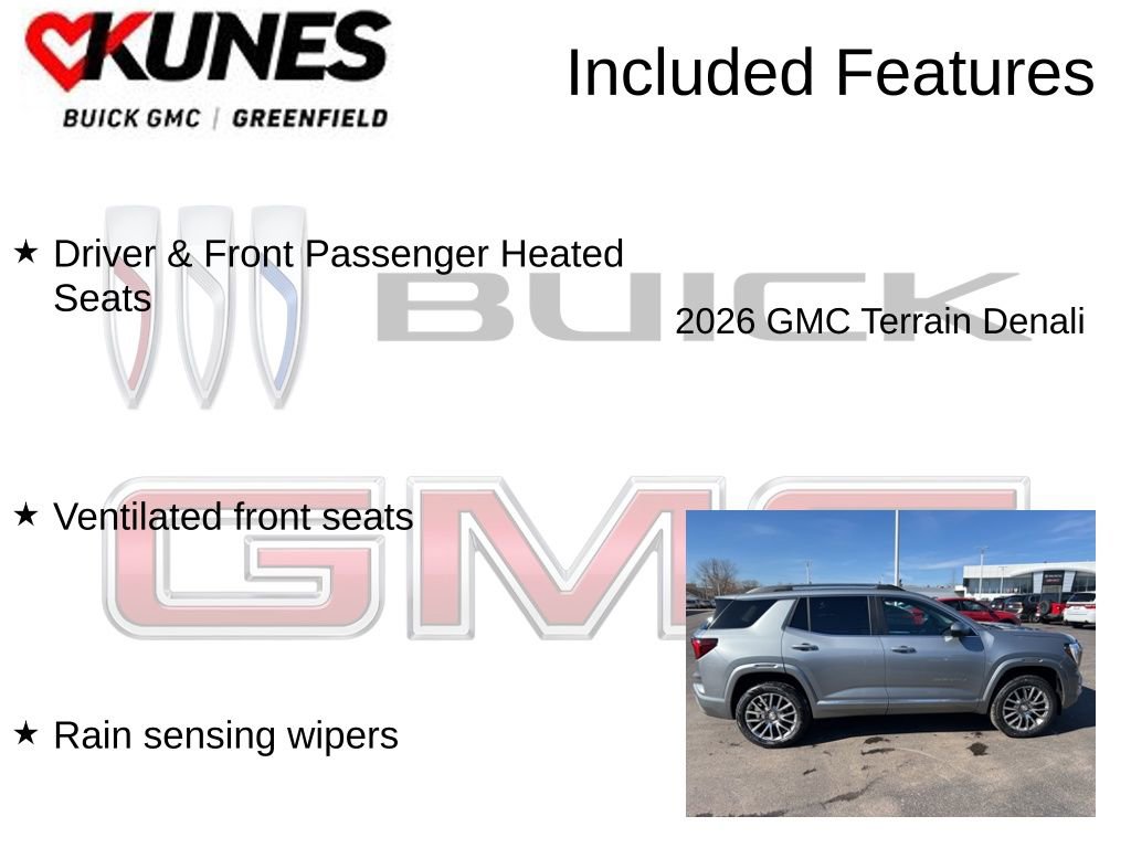 New 2026 GMC Terrain Denali w/ LPO, Floor Liner Package image 4