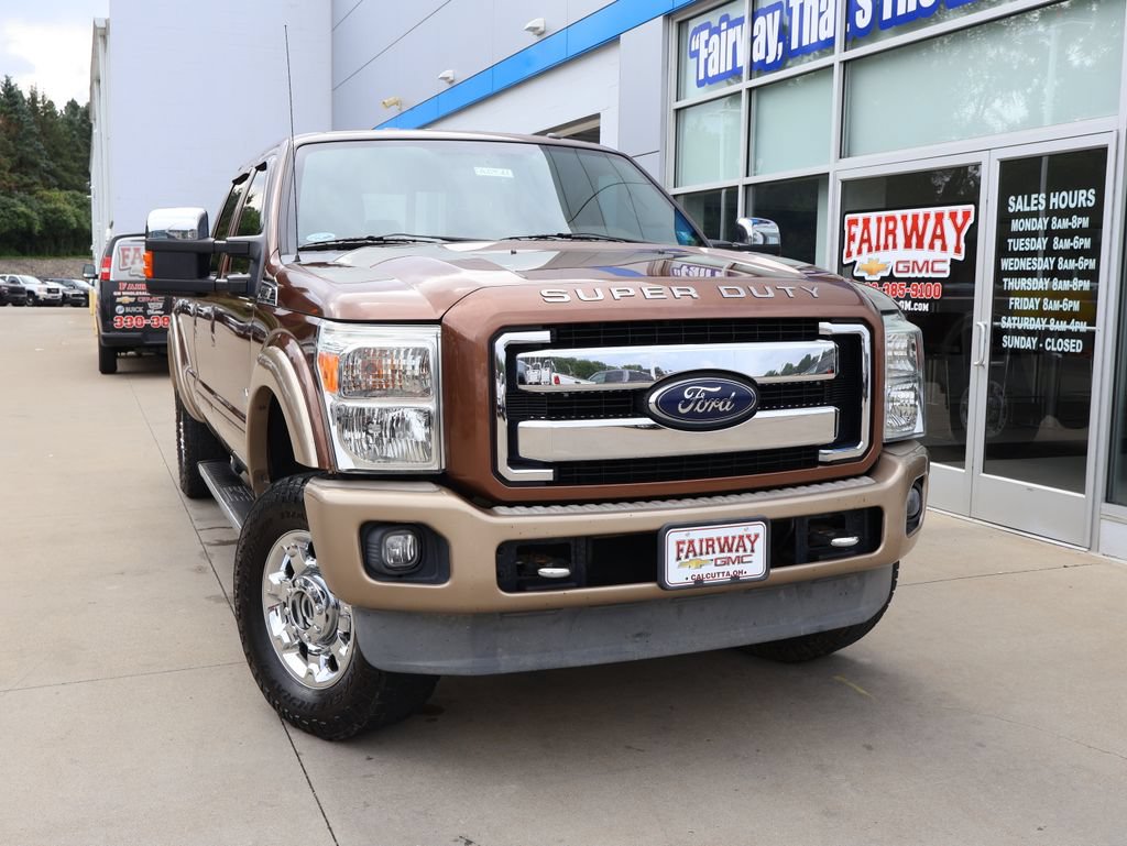 Used 2012 Ford F350 King Ranch w/ King Ranch w/Chrome Pkg AWD/4WD image 38