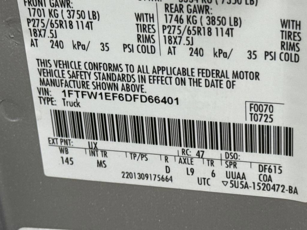 Used 2013 Ford F150 XLT w/ XLT Chrome Pkg AWD/4WD image 26