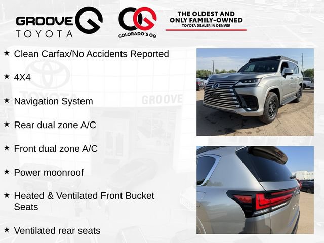 Used 2024 Lexus LX 600 4WD w/ Luxury Package image 4