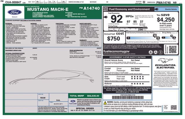 Used 2023 Ford Mustang Mach-E Premium AWD/4WD image 18