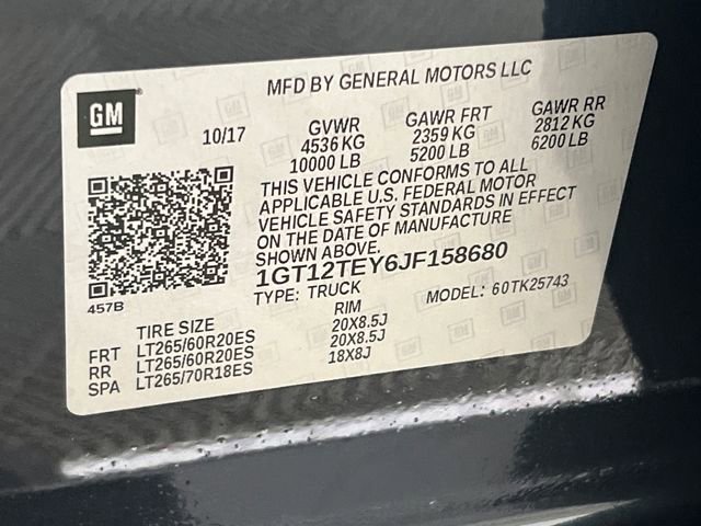 Used 2018 GMC Sierra 2500 SLT w/ Duramax Plus Package image 27