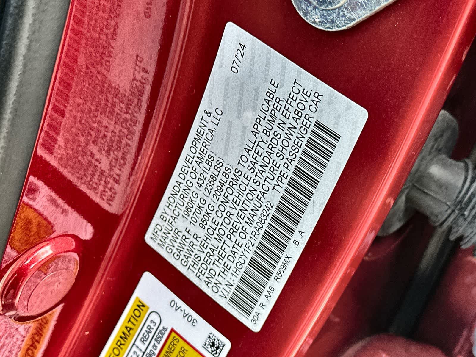 Used 2024 Honda Accord LX image 25