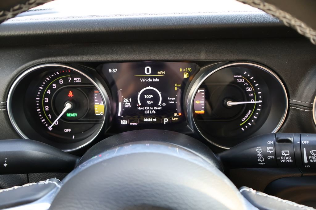 Used 2022 Jeep Wrangler Unlimited Rubicon 4xe w/ Cold Weather Group image 39