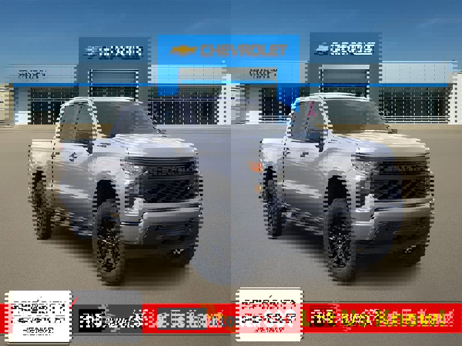 New 2026 Chevrolet Silverado 1500 Custom w/ Turbomax Blackout Package