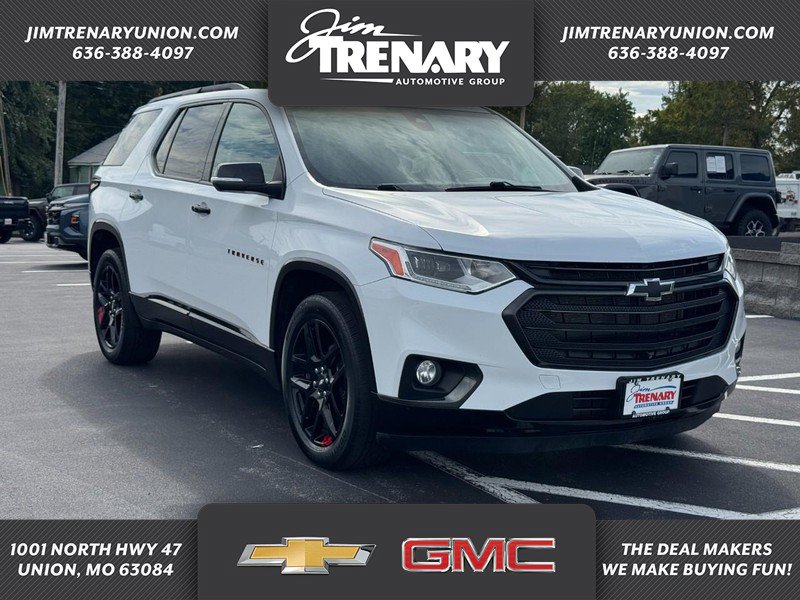 Used 2021 Chevrolet Traverse Premier w/ Redline Edition AWD/4WD image 1