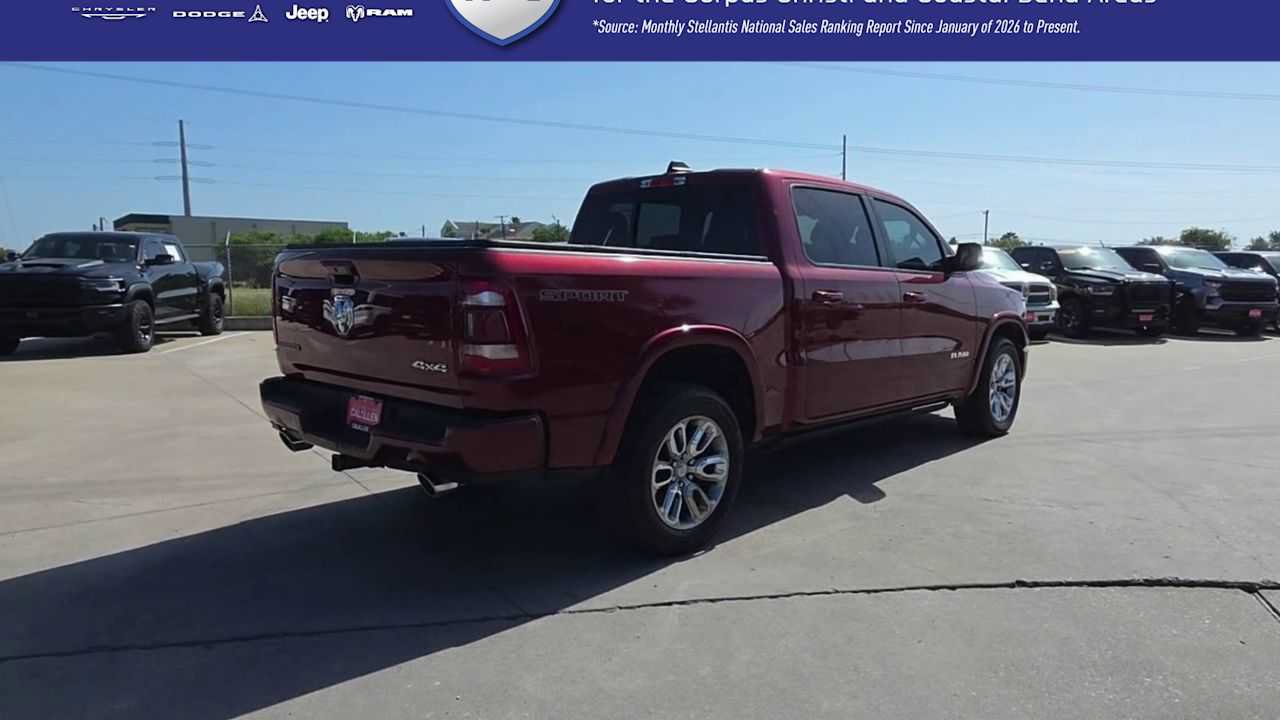 Used 2021 RAM 1500 Laramie w/ Sport Appearance Package AWD/4WD image 8