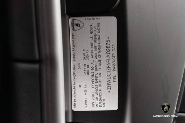 Used 2015 Lamborghini Huracan LP 610-4 AWD/4WD image 47