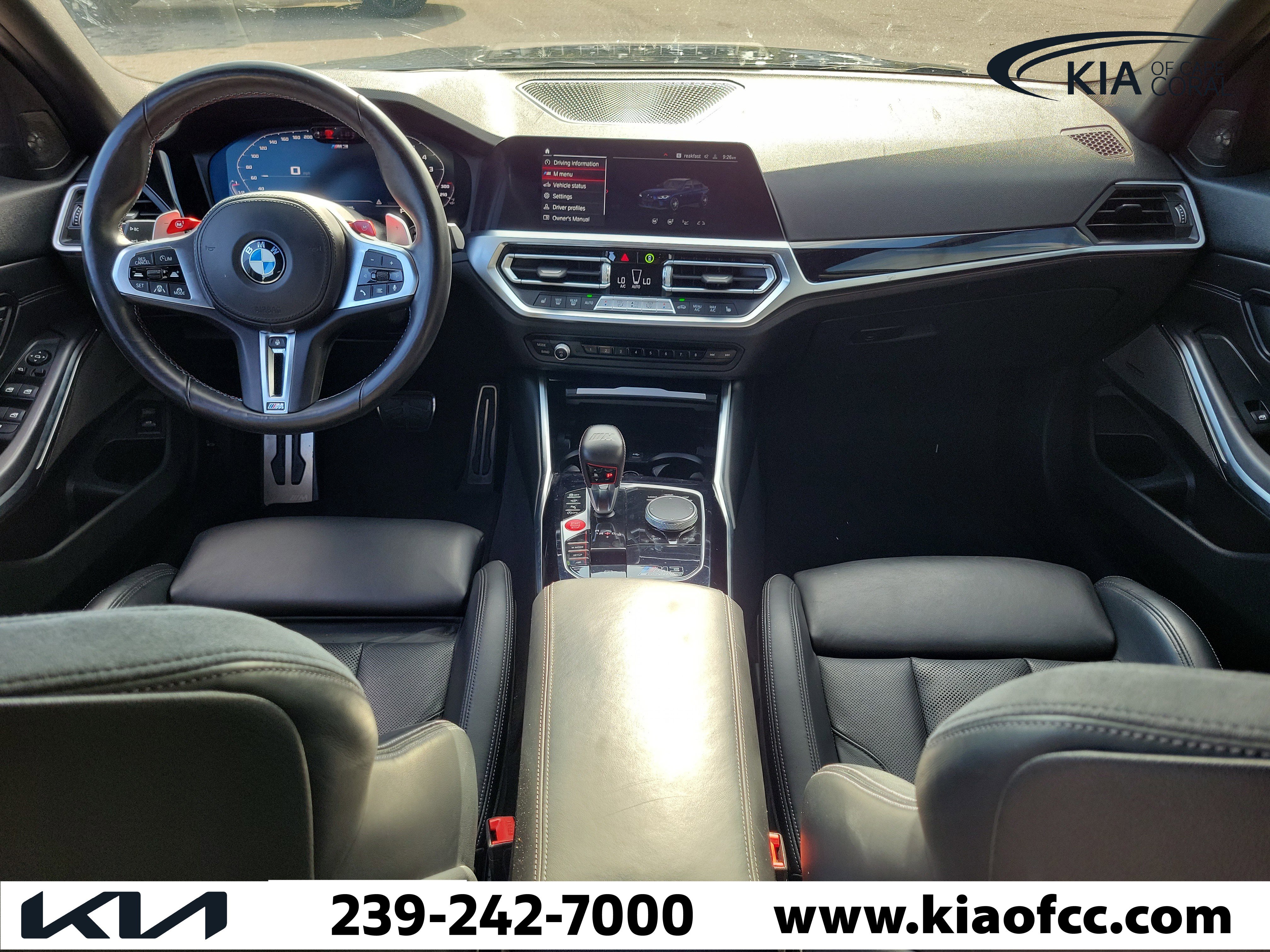 Used 2021 BMW M3 Competition w/ Executive Package RWD image 17