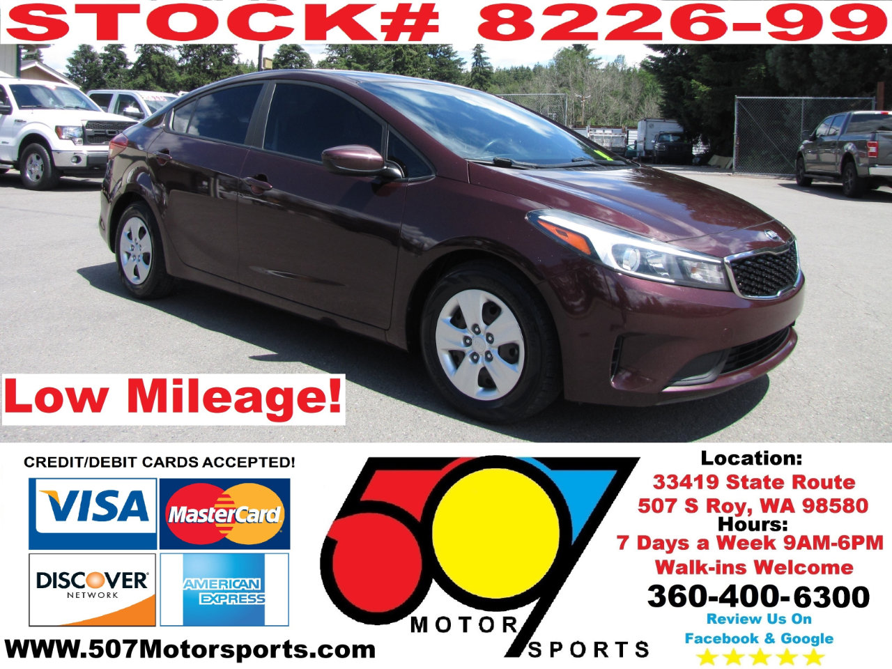 Used 2017 Kia Forte LX