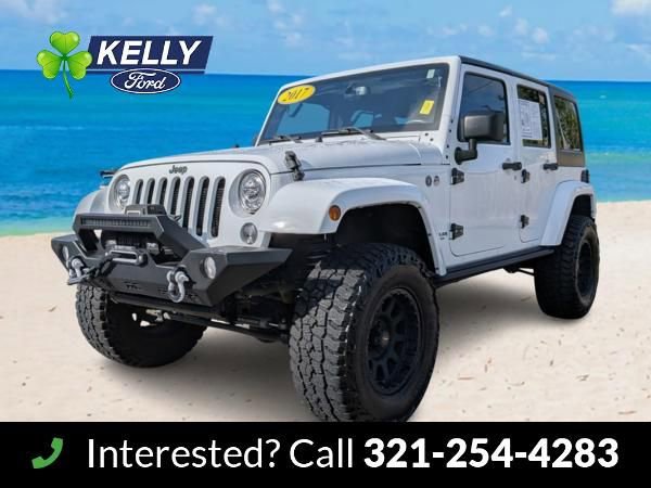 Used 2017 Jeep Wrangler Unlimited Sahara image 1