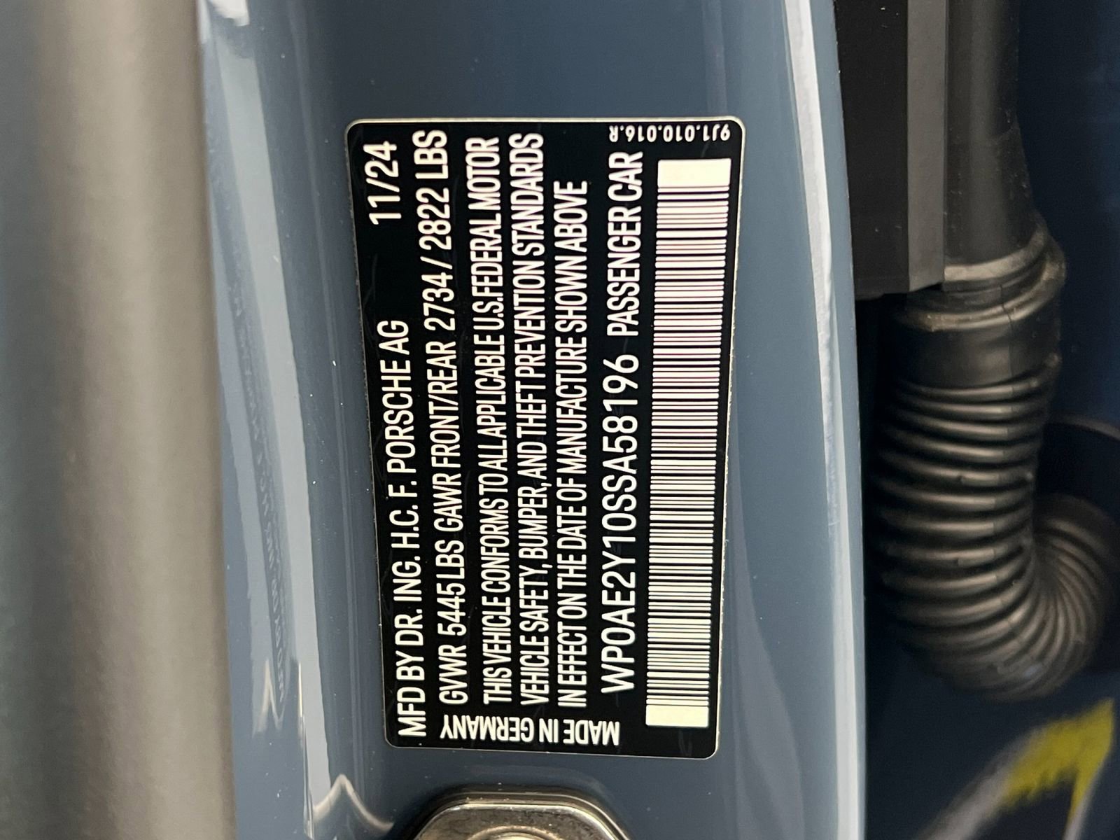 Certified 2025 Porsche Taycan Turbo GT image 34