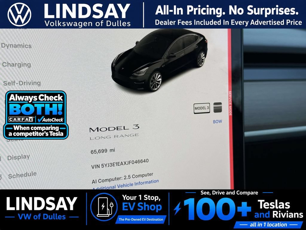 Used 2018 Tesla Model 3 Long Range RWD image 20