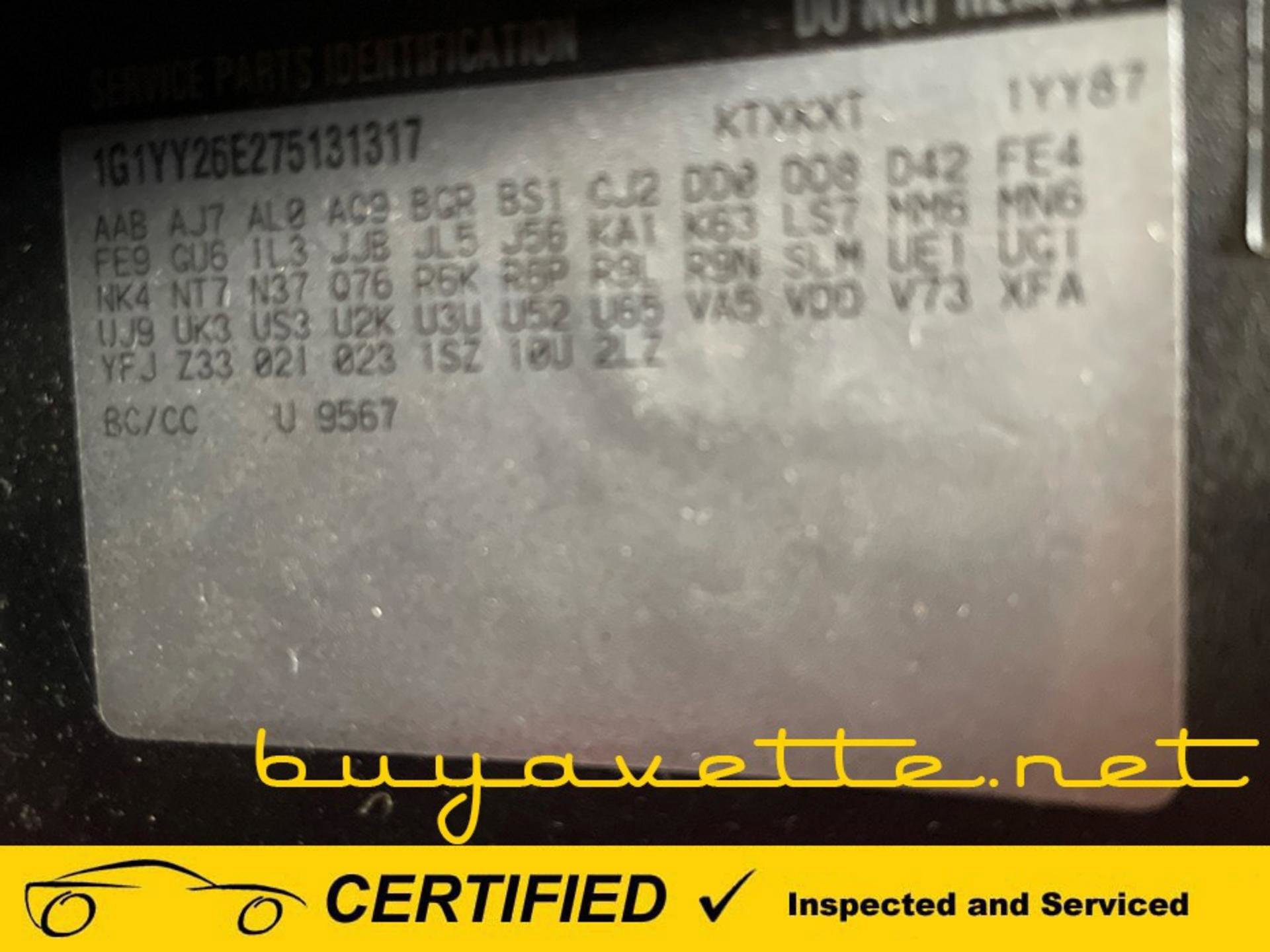 Used 2007 Chevrolet Corvette Z06 w/ Preferred Equipment Group image 27