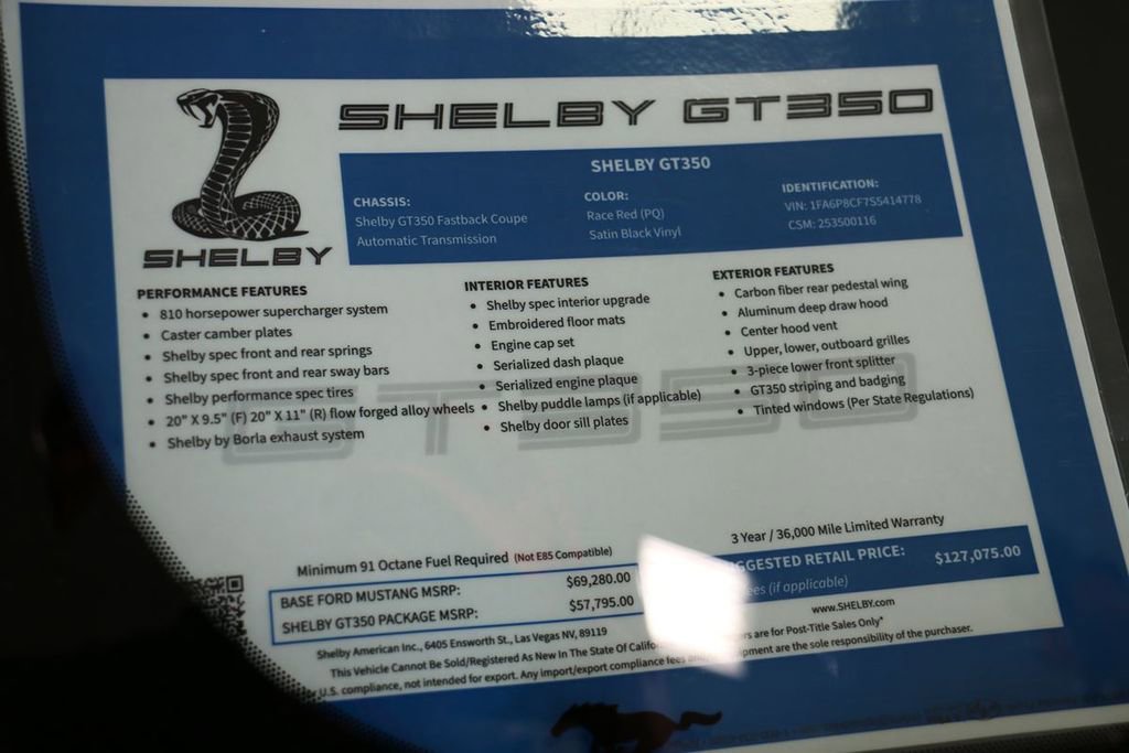 New 2025 Ford Mustang GT Premium w/ GT Performance Package image 26