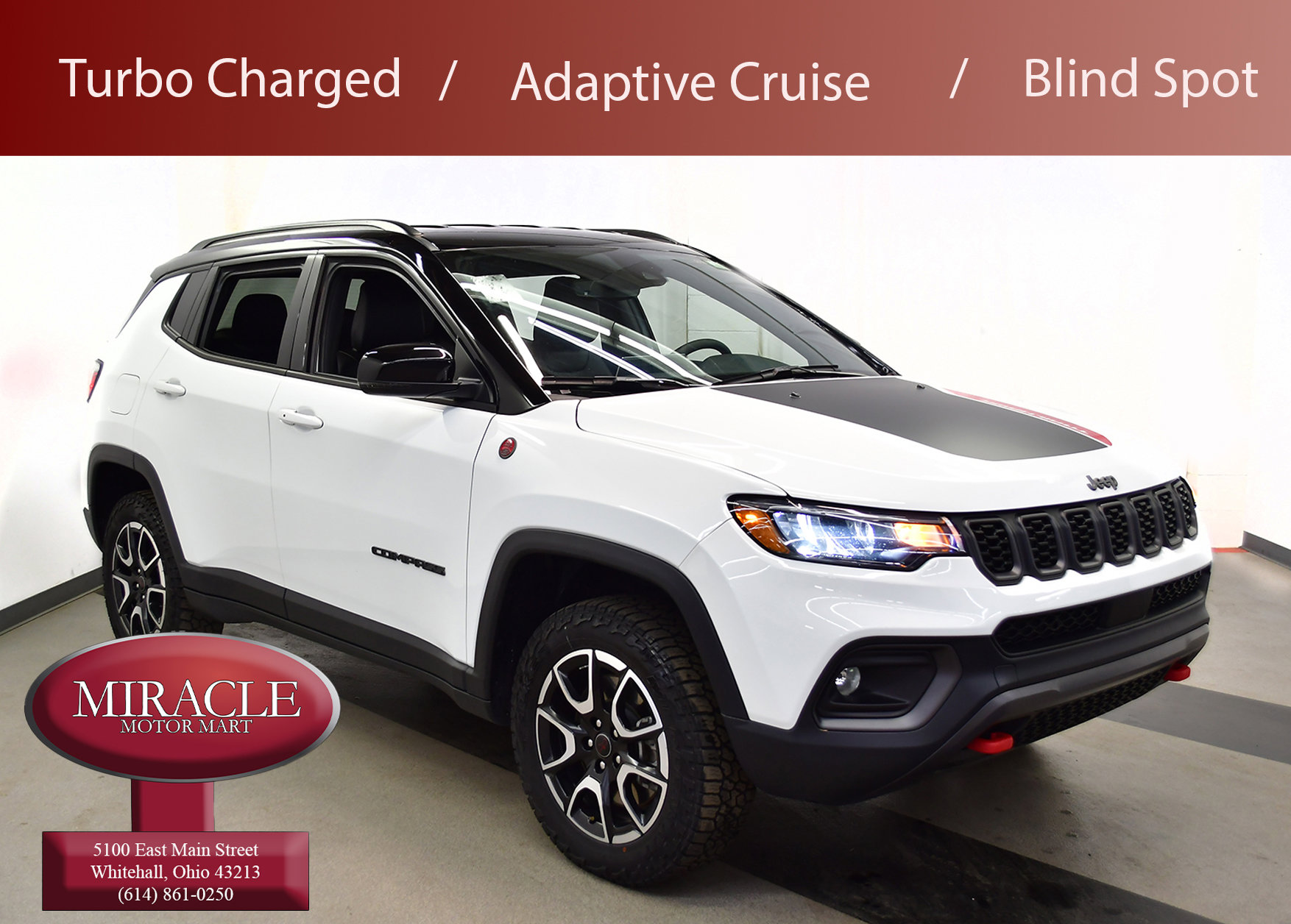 Used 2025 Jeep Compass Trailhawk AWD/4WD image 1