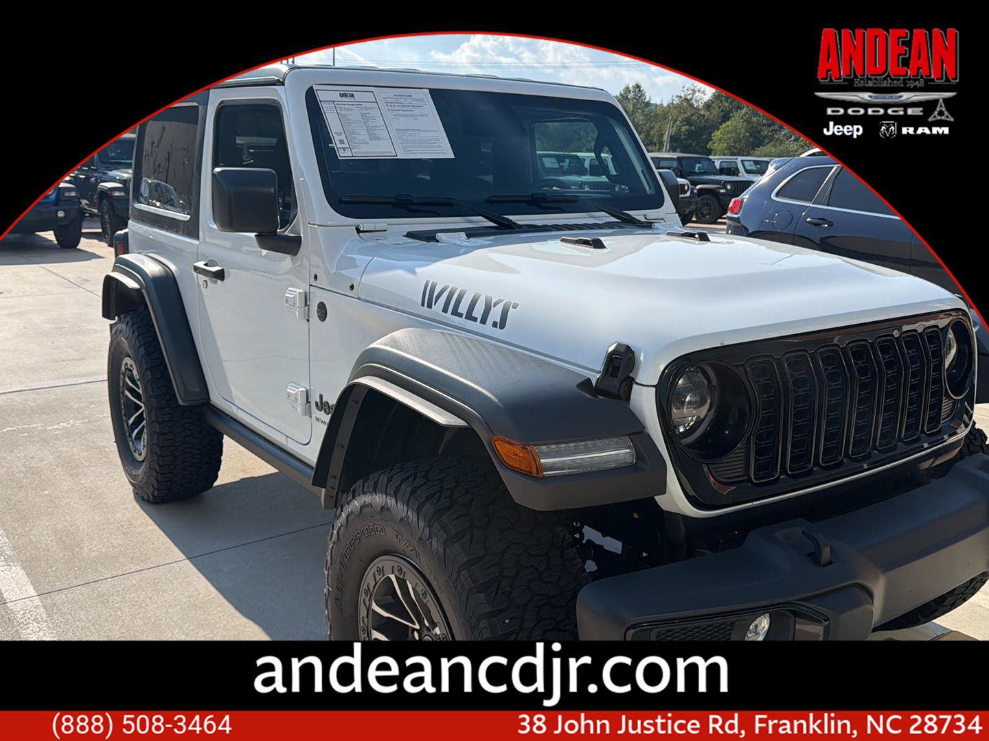 Used 2026 Jeep Wrangler Sport AWD/4WD image 1