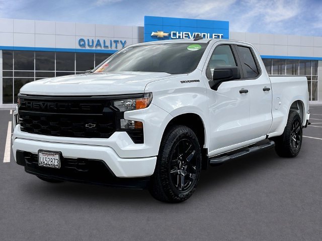 Certified 2024 Chevrolet Silverado 1500 Custom w/ Turbomax Blackout Package RWD image 3