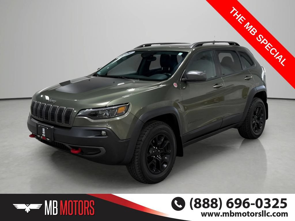 Used 2021 Jeep Cherokee Trailhawk AWD/4WD image 1