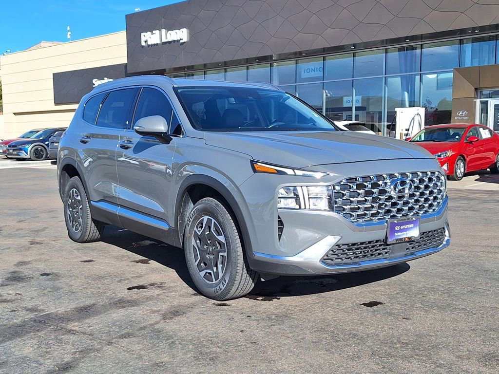 Certified 2023 Hyundai Santa Fe Blue image 1
