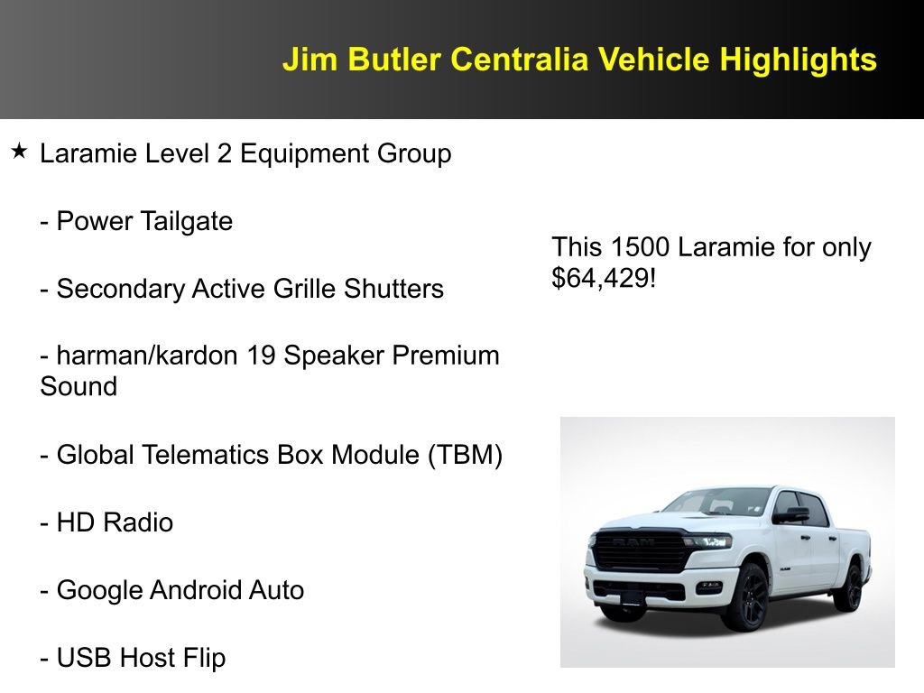 New 2026 RAM 1500 Laramie w/ Night Edition image 14