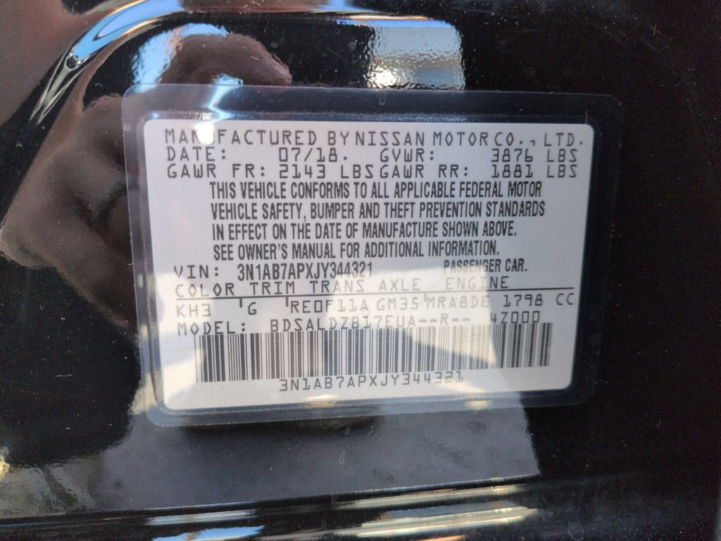 Used 2018 Nissan Sentra SV w/ Premium Package (P01) image 29