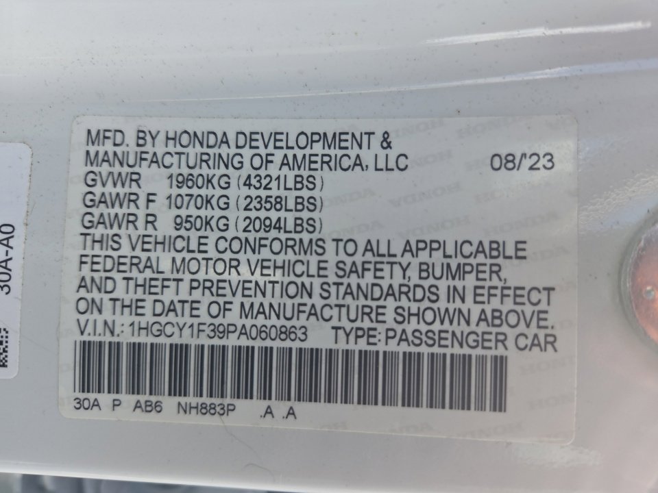 Used 2023 Honda Accord EX image 35