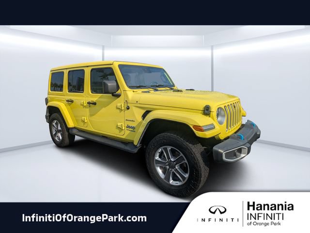 Used 2022 Jeep Wrangler Unlimited Sahara w/ Cold Weather Group AWD/4WD image 1
