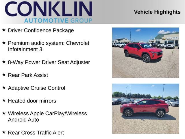 New 2026 Chevrolet Trax RS w/ Driver Confidence Package FWD image 2