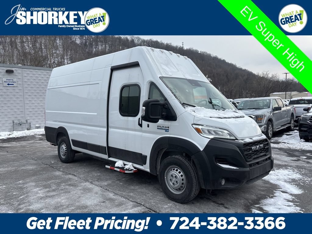 New 2024 RAM ProMaster 3500 w/ Delivery Van Package