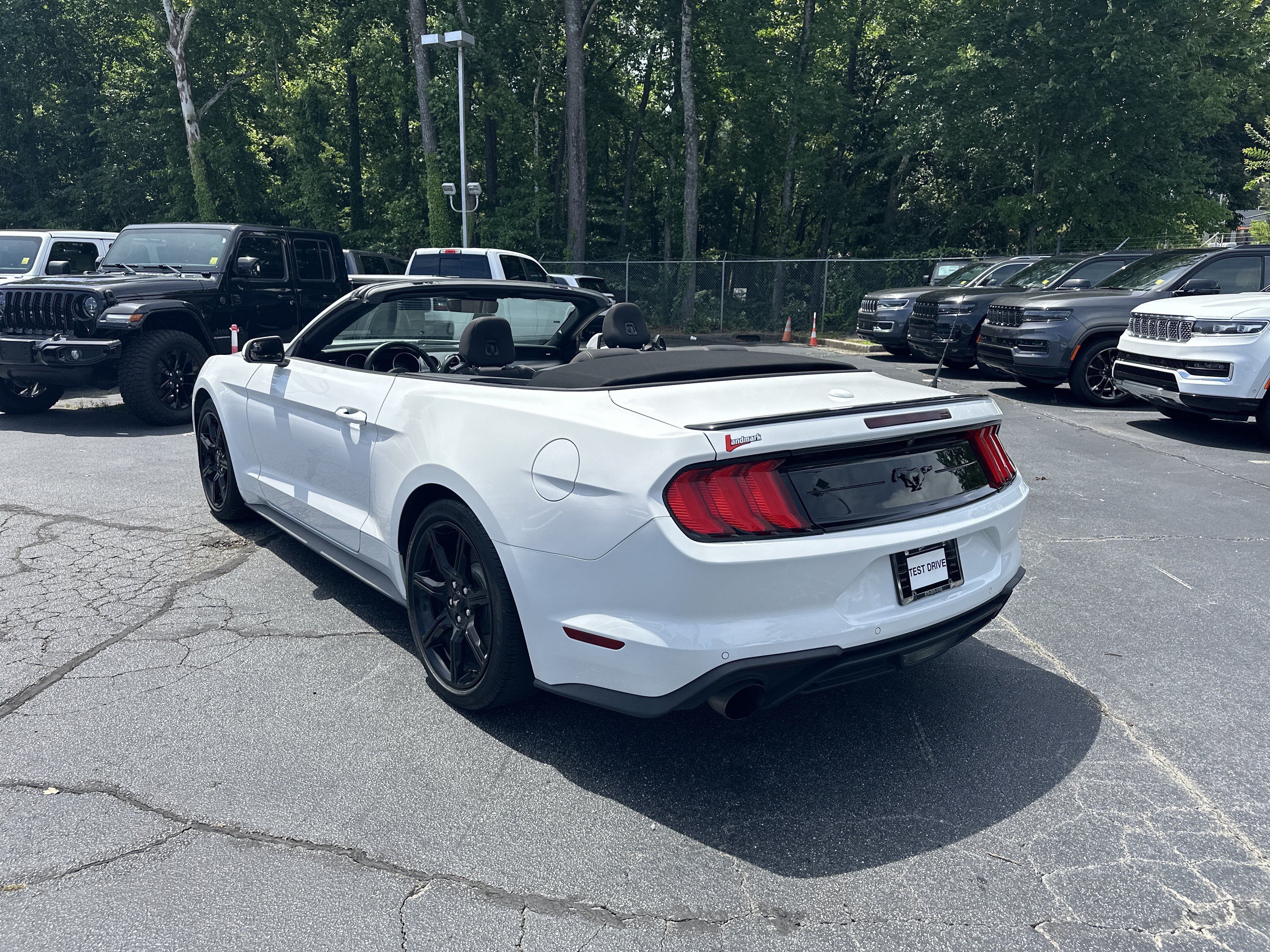 Used 2019 Ford Mustang Convertible w/ Equipment Group 101A RWD image 7