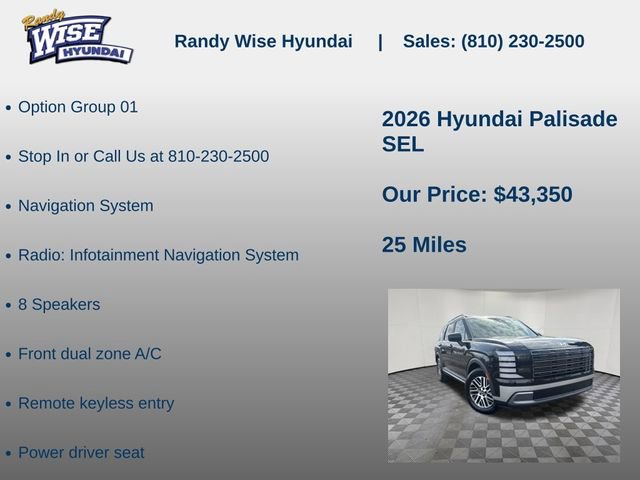 New 2026 Hyundai Palisade SEL FWD image 5
