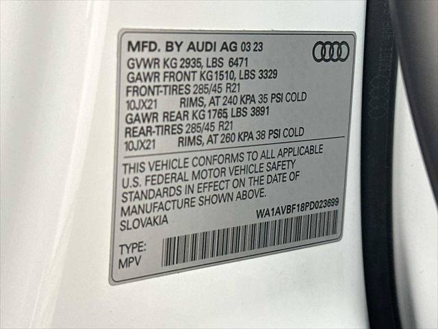 Certified 2023 Audi Q8 Premium AWD/4WD image 31