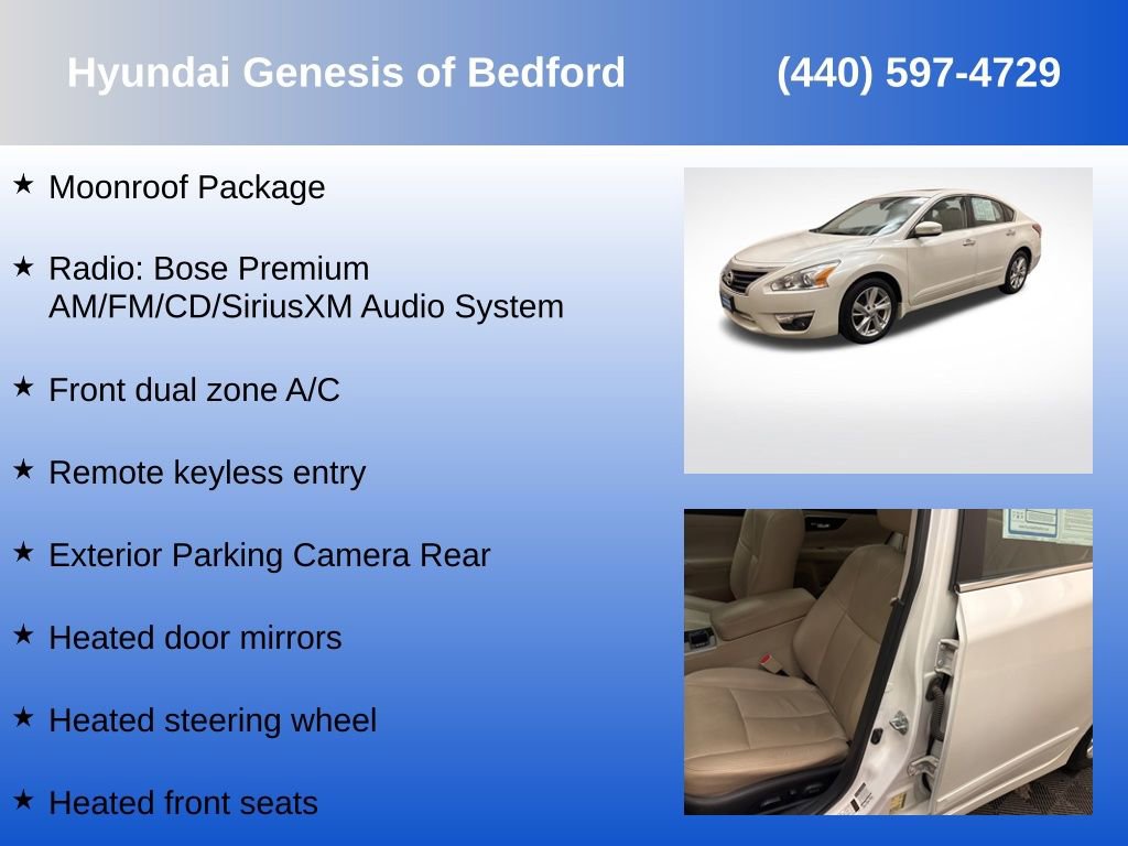 Used 2015 Nissan Altima 2.5 SL w/ Moonroof Package image 7