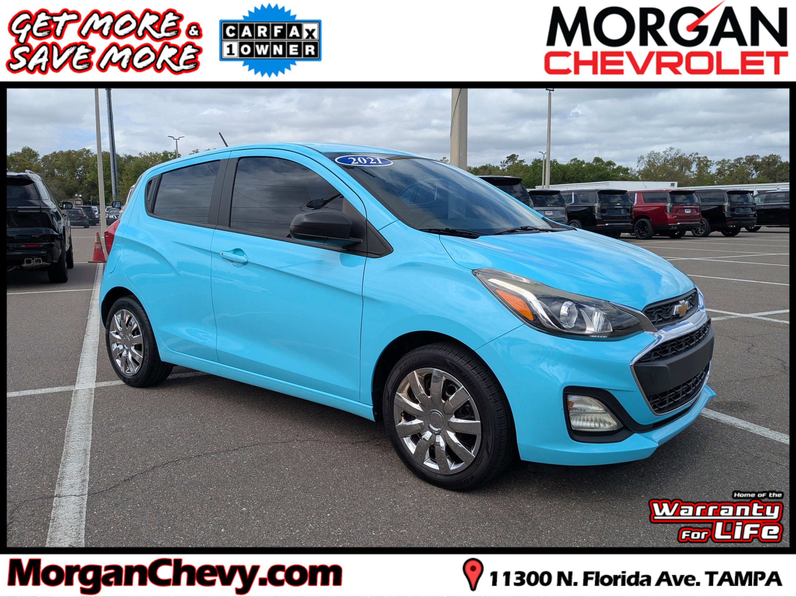 Used 2021 Chevrolet Spark LS image 1