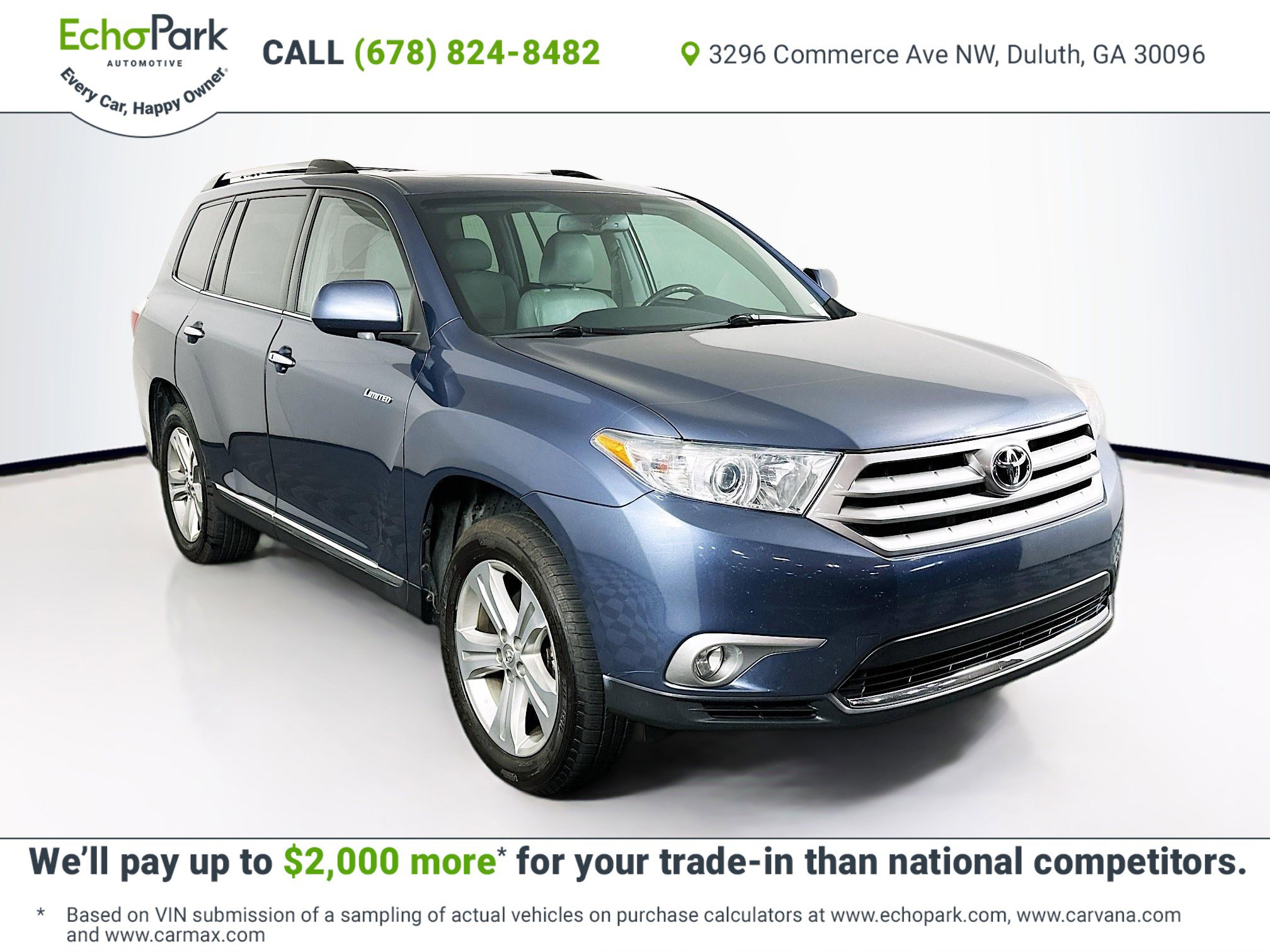 Used 2013 Toyota Highlander Limited