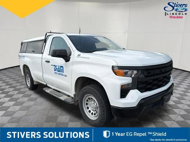 Used 2022 Chevrolet Silverado 1500 W/T w/ WT Value Package AWD/4WD image 3