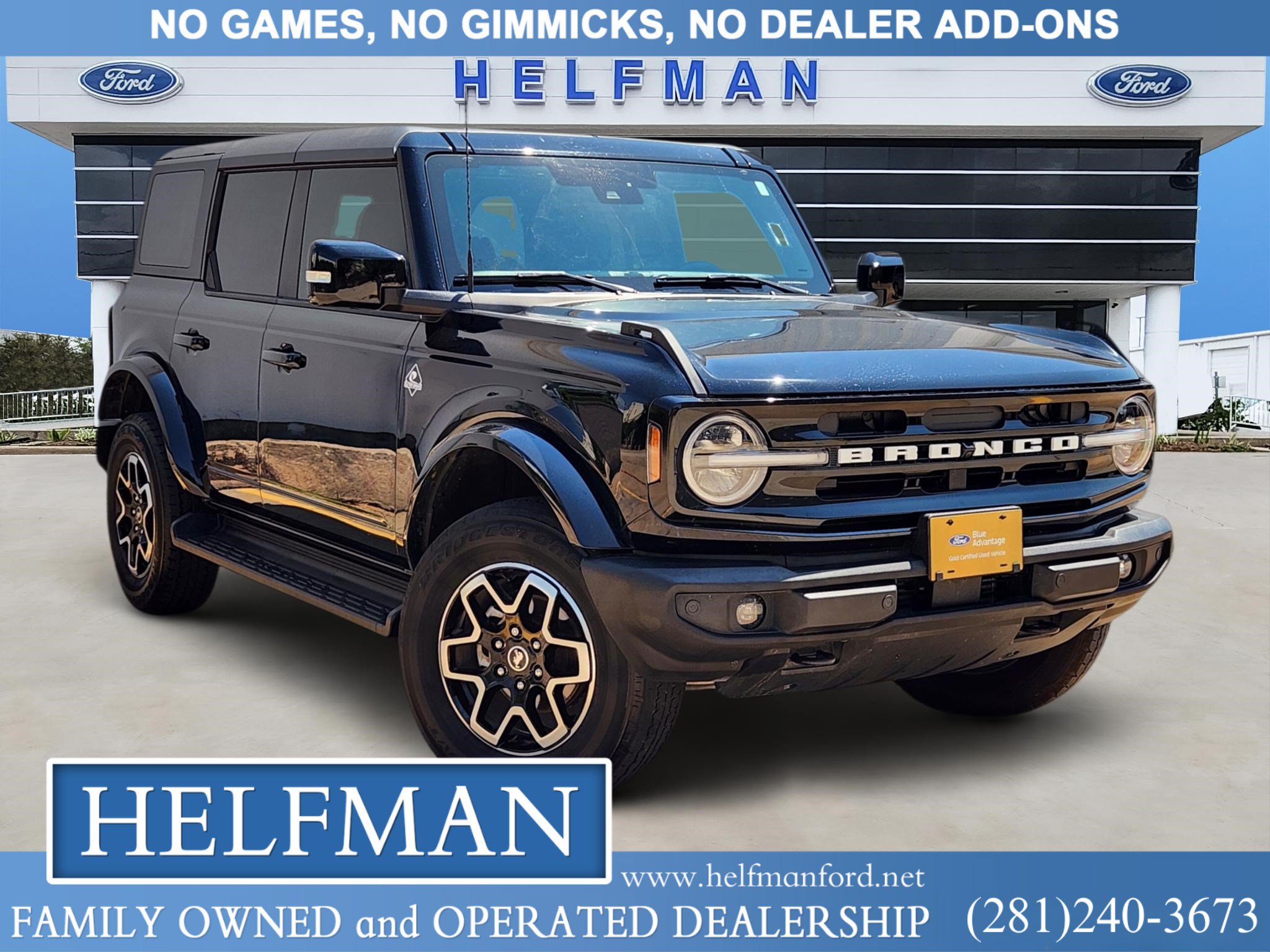 Used 2025 Ford Bronco Outer Banks AWD/4WD image 1