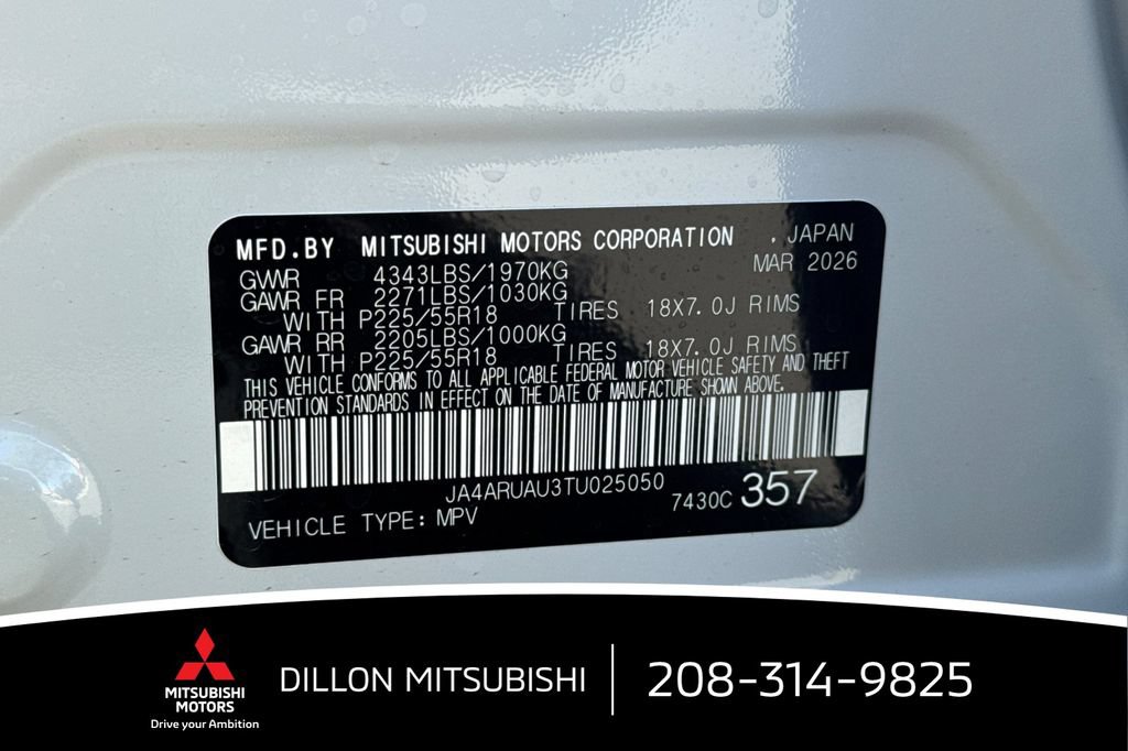 New 2026 Mitsubishi Outlander Sport SE AWD/4WD image 27