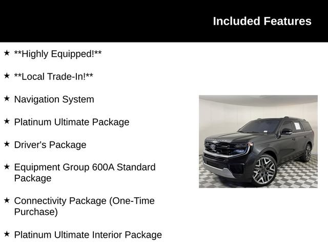 Used 2025 Ford Expedition Platinum w/ Platinum Ultimate Package AWD/4WD image 4