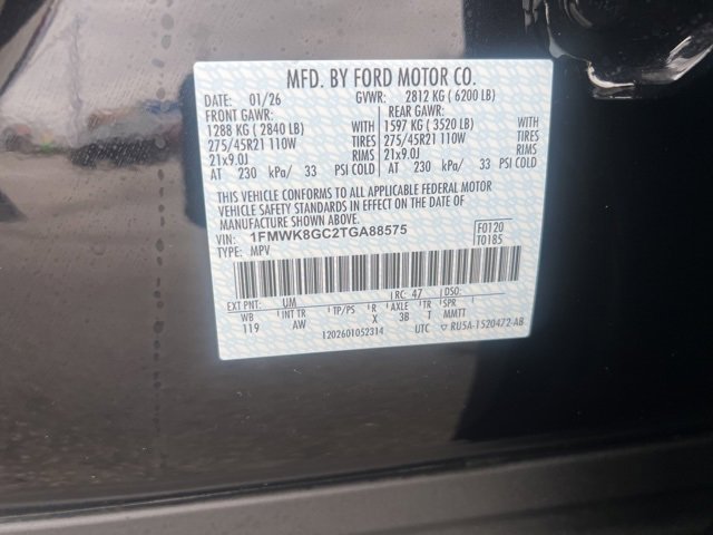 New 2026 Ford Explorer ST w/ Sun And Sound Package image 21