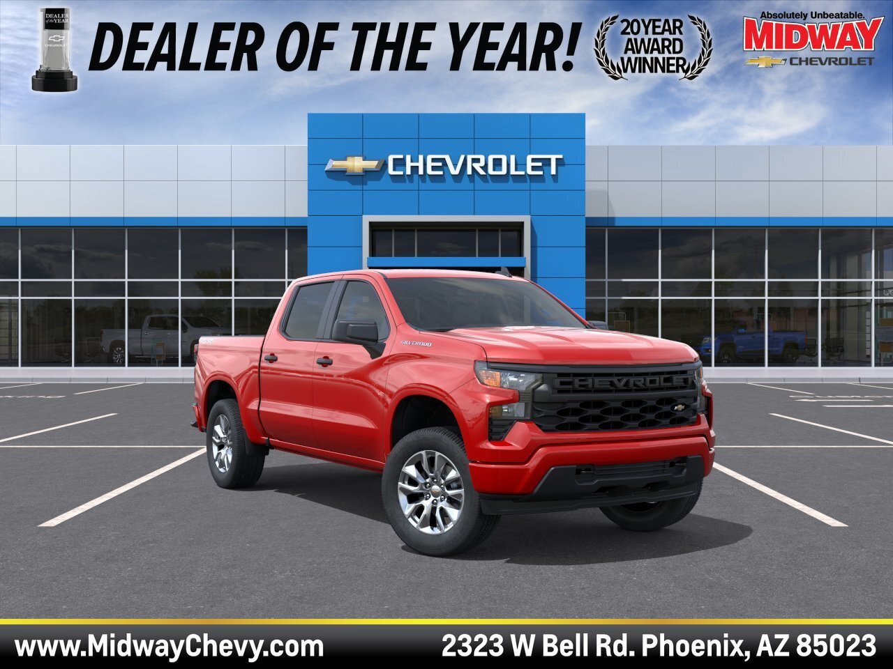 New 2026 Chevrolet Silverado 1500 Custom AWD/4WD image 1