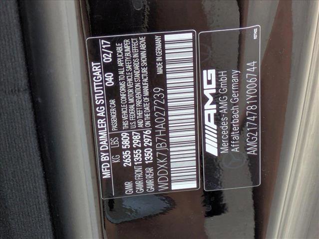 Used 2017 Mercedes-Benz S 63 AMG 4MATIC Cabriolet w/ Driver Assistance Package image 24