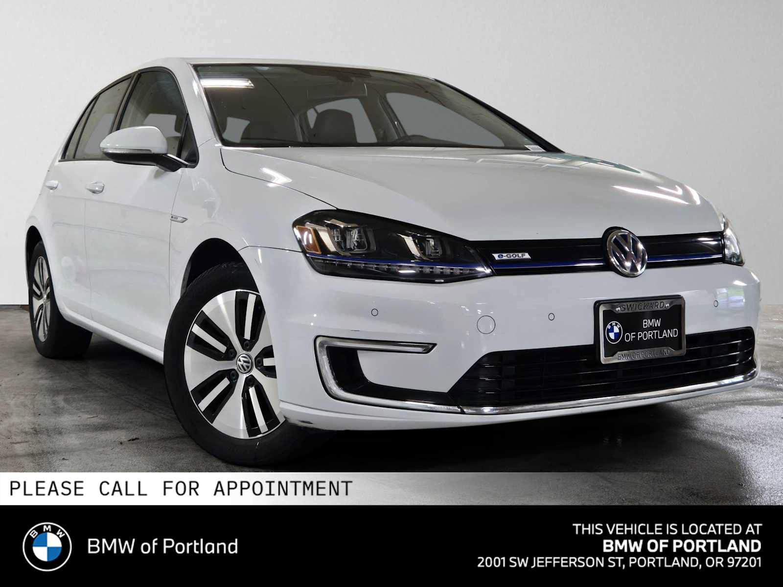 Used 2015 Volkswagen e-Golf SEL Premium FWD image 1