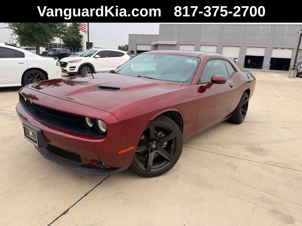 Used 2021 Dodge Challenger SXT w/ Blacktop Package RWD image 1