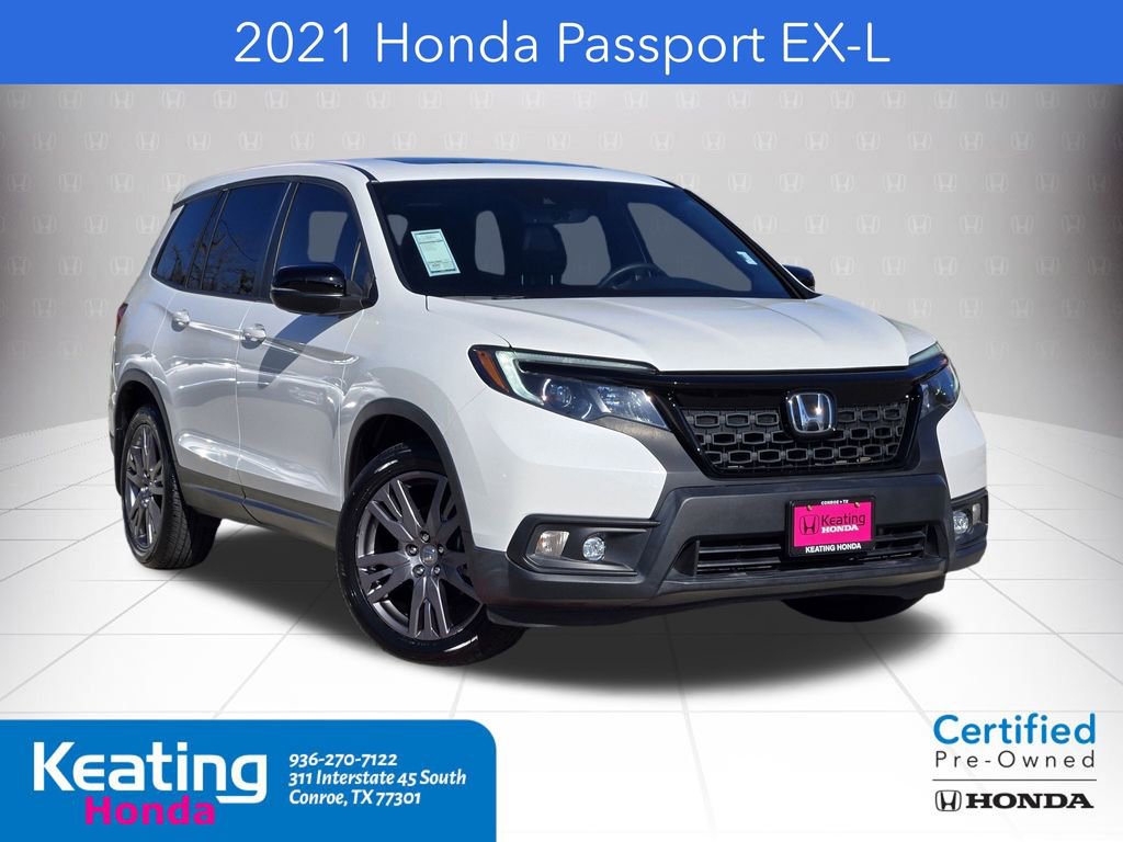 Certified 2021 Honda Passport EX-L